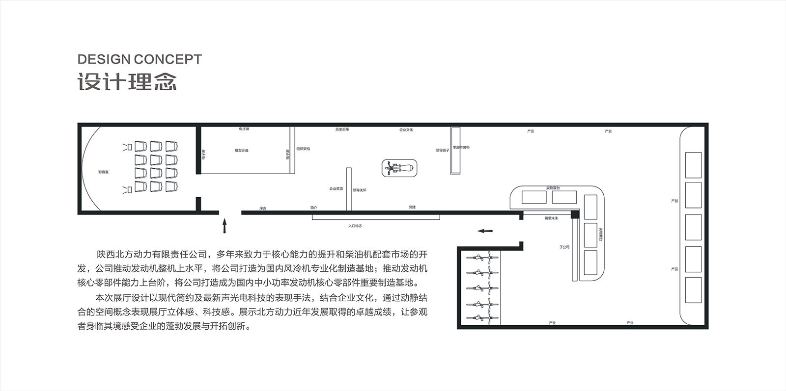 陜西北方動力有限責(zé)任公司廠史館規(guī)劃設(shè)計